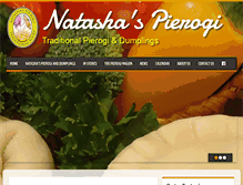 Tablet Screenshot of natashaspierogi.com